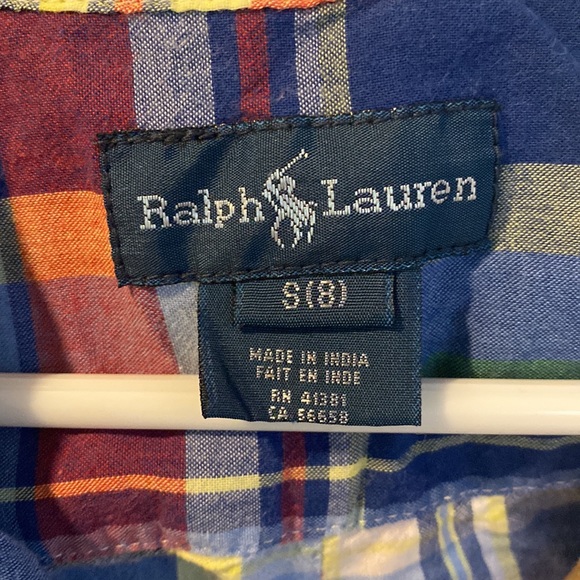Ralph Lauren boys button down shirt - Picture 3 of 4